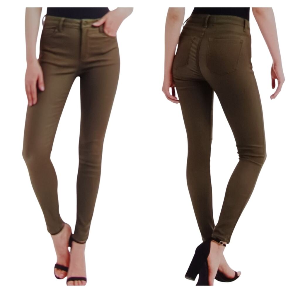Rag & Bone Nina High Rise Ankle Skinny Coated EUC $225 Size 30 J1670
